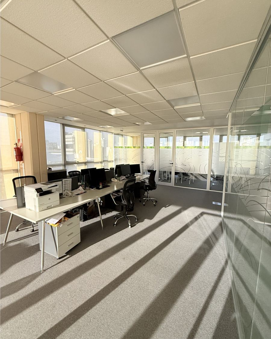 Espacio de trabajo con luz natural